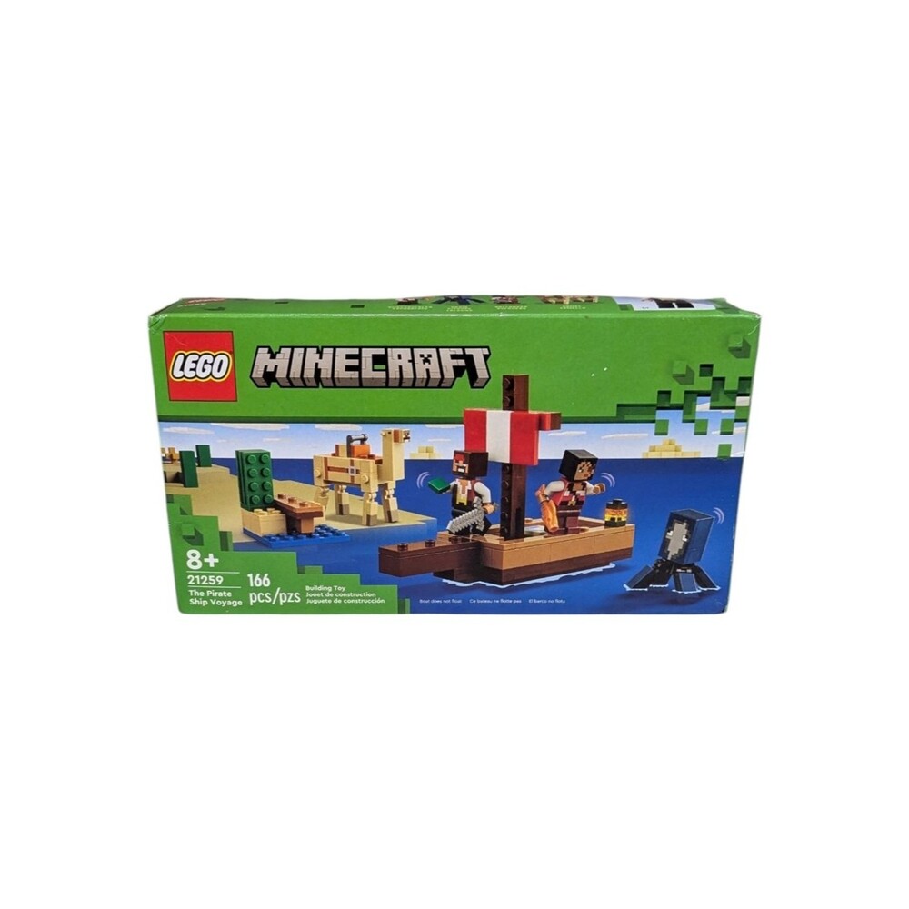 Lego Minecraft 21259 The Pirate Ship Voyage New